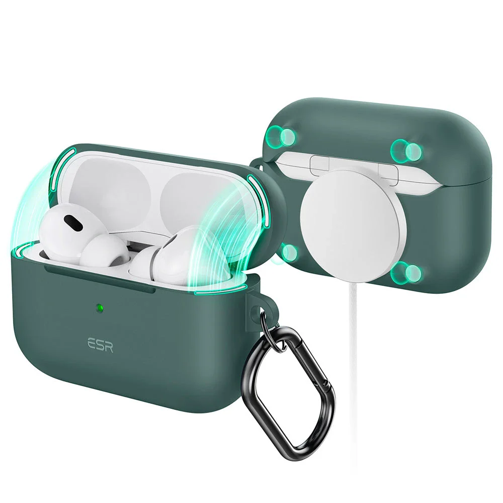 AirPods Pro (2023/2022/2019) Cloud Soft Case (HaloLock) - Green