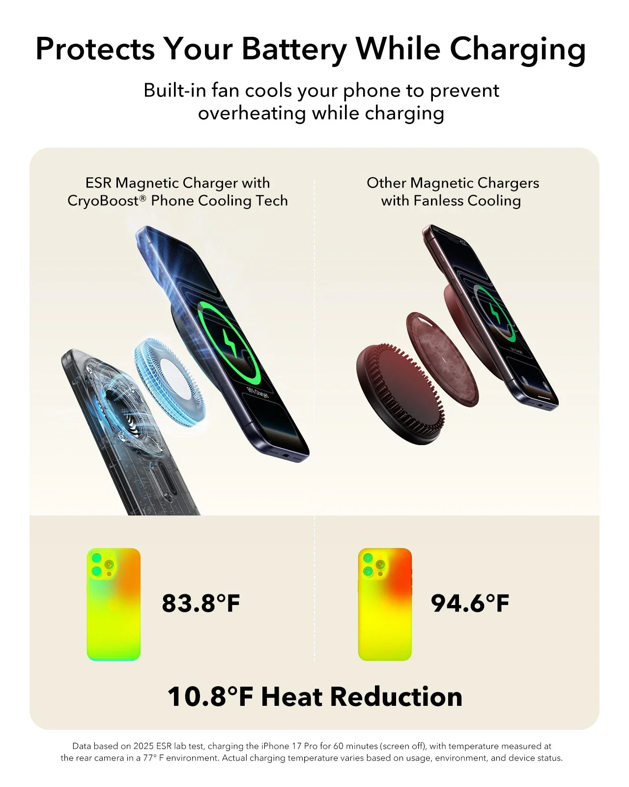 CryoBoost Foldable 3-in-1 Magnetic Charging Station  (25W) – US Plug-Frosted Graphite - Image 5