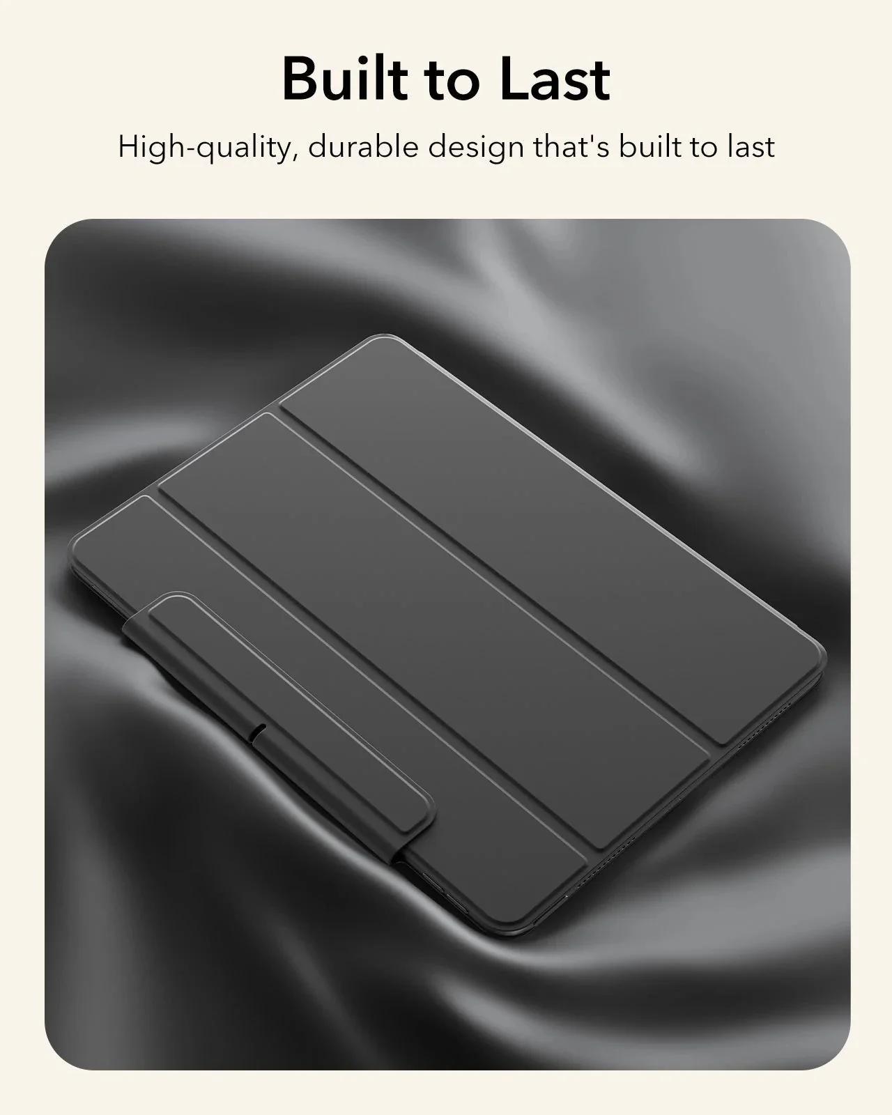 iPad Air 13" (M4) 2026 Rebound Magnetic Case - Black - Image 7