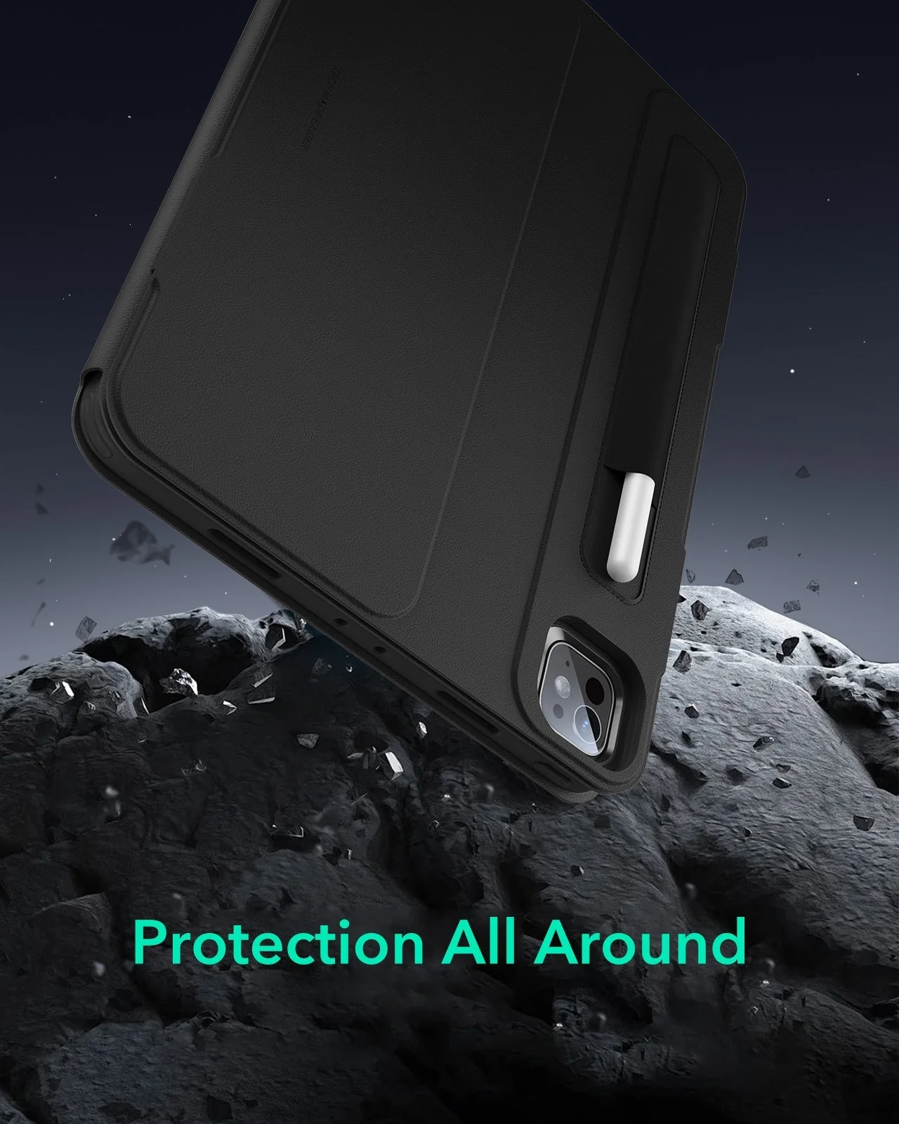 iPad Pro 13" (2025) Bundle Shift Magnetic Case & Armorite® Paper-Feel Protection - Black - Image 8