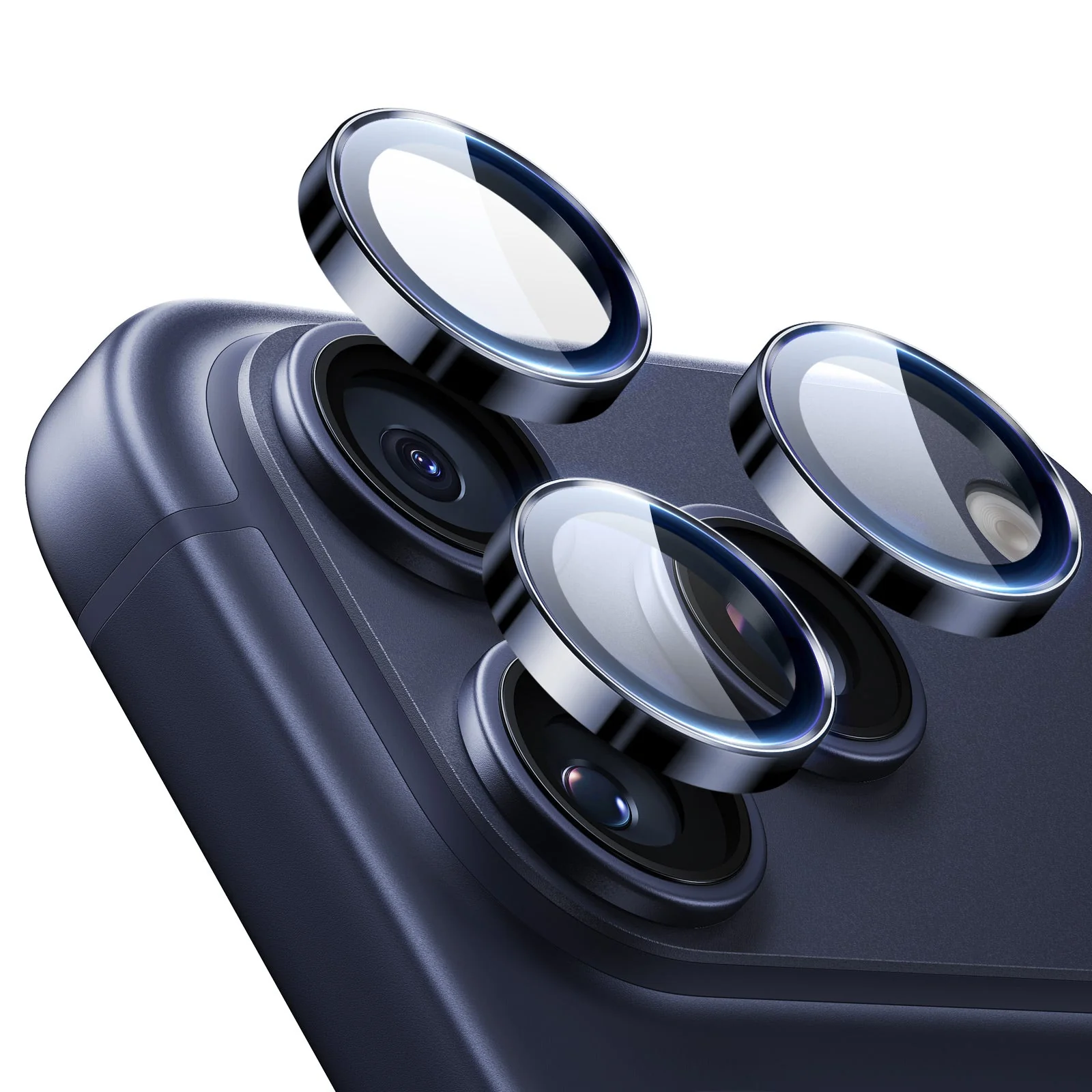 iPhone 17 Pro Max/17 Pro Armorite®️ Camera Lens Protector - Blue