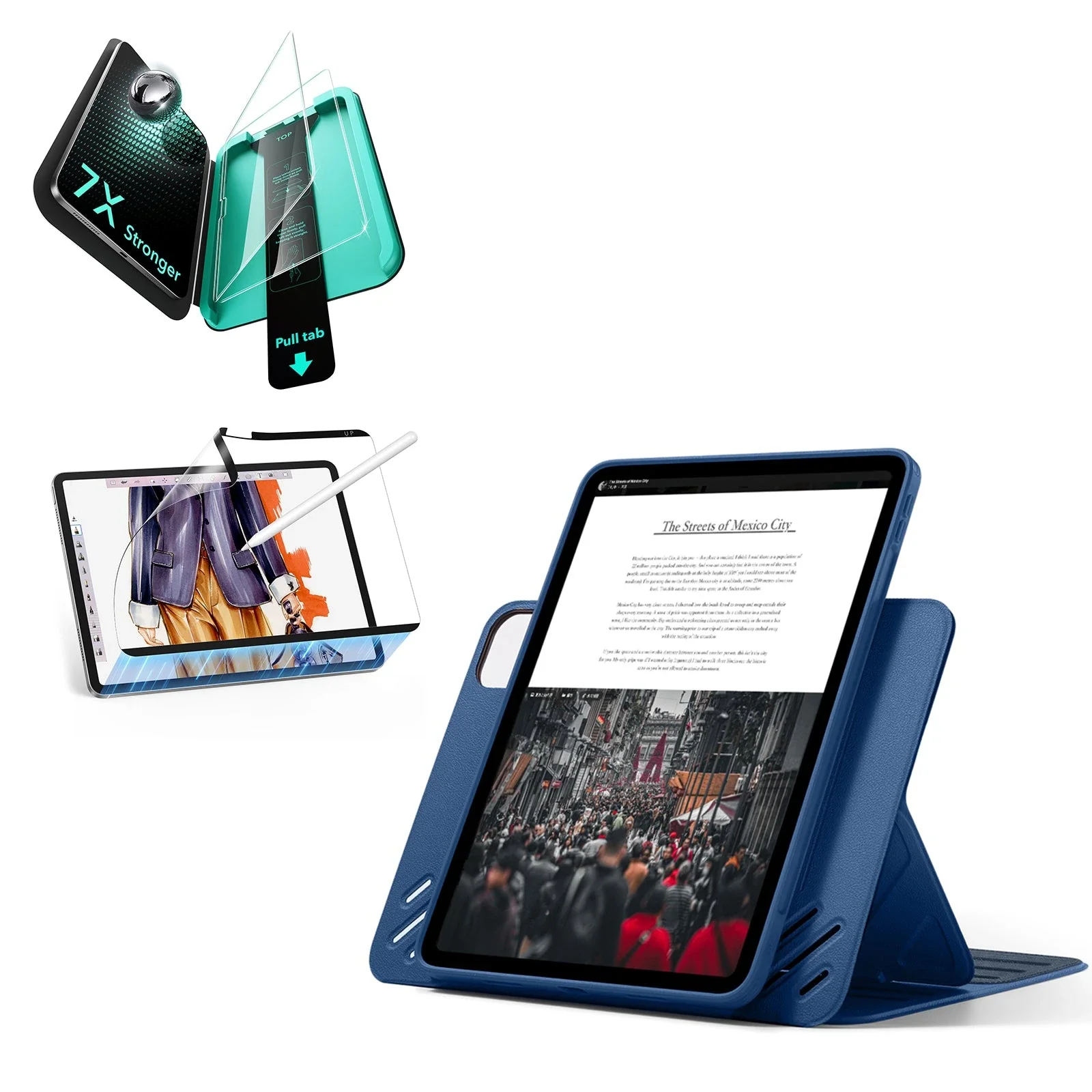 iPad Pro 11" (2025) Shift Transformation Bundle - Blue