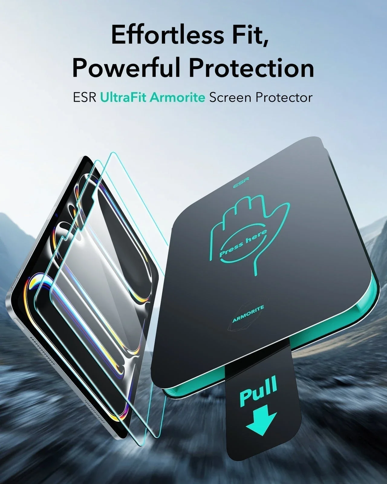 iPad Pro 13" (2025) Bundle Shift Magnetic Case & Armorite® Protection - Titanium - Image 9