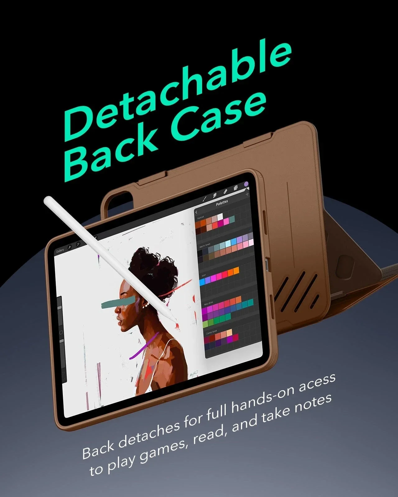 iPad Pro 11ʺ (2025) Shift Magnetic Case - Brown - Image 6