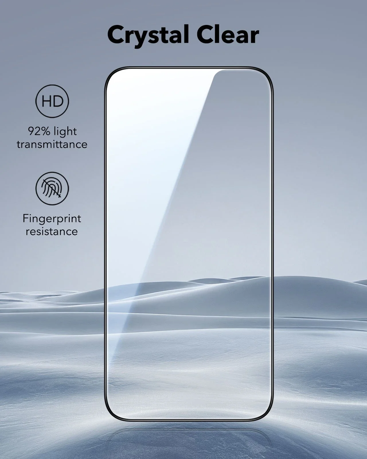 iPhone 15 Pro Max UltraFit Classic Screen Protector -3 Pack - Image 8