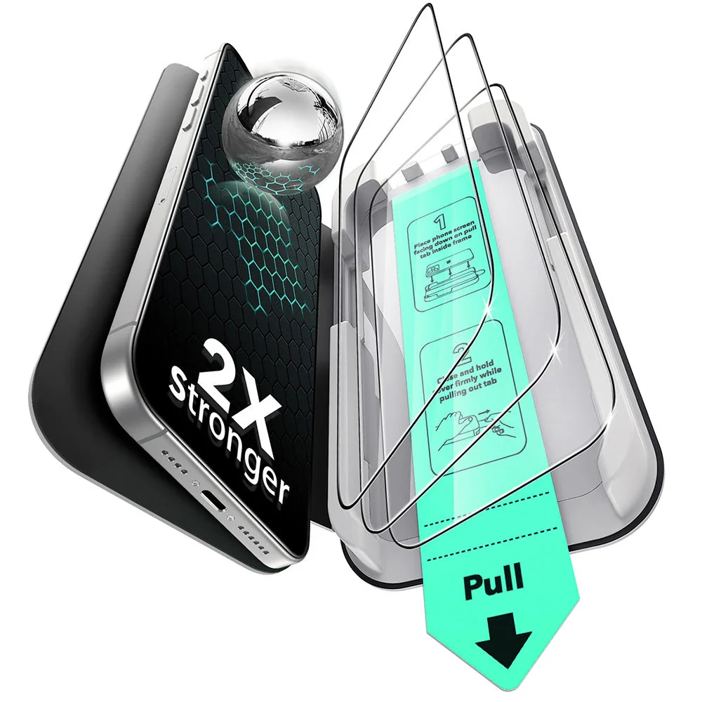 iPhone 15 Pro UltraFit Classic Screen Protector -3 Pack