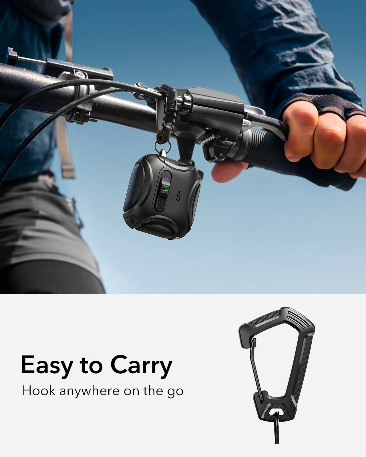 Cyber FlickLock Everyday-Carry Bundle for AirPods 4 - Silver - Image 9
