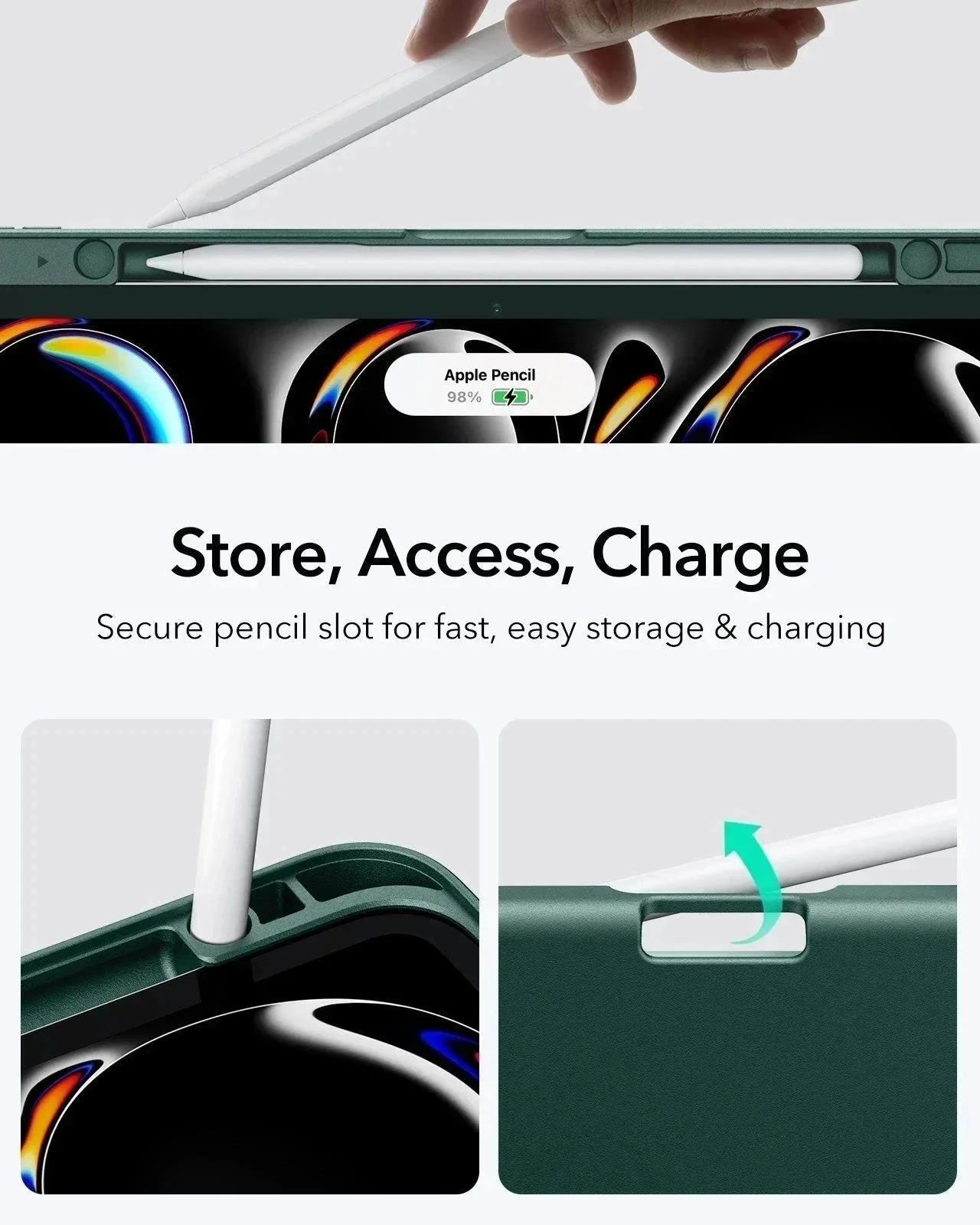 iPad Pro 11ʺ (2025) Flip Transformation Bundle - Green - Image 5
