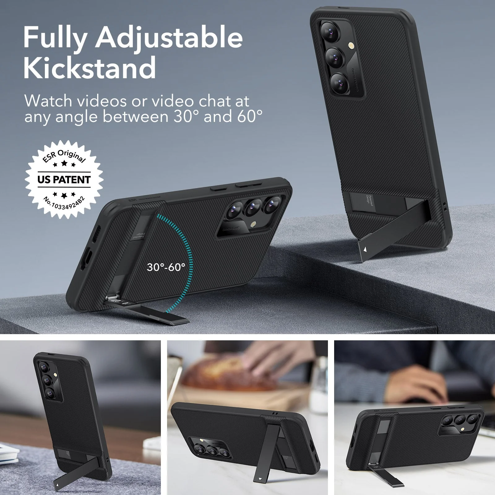 Galaxy S24 Plus Boost Kickstand Case - Clear - Image 2