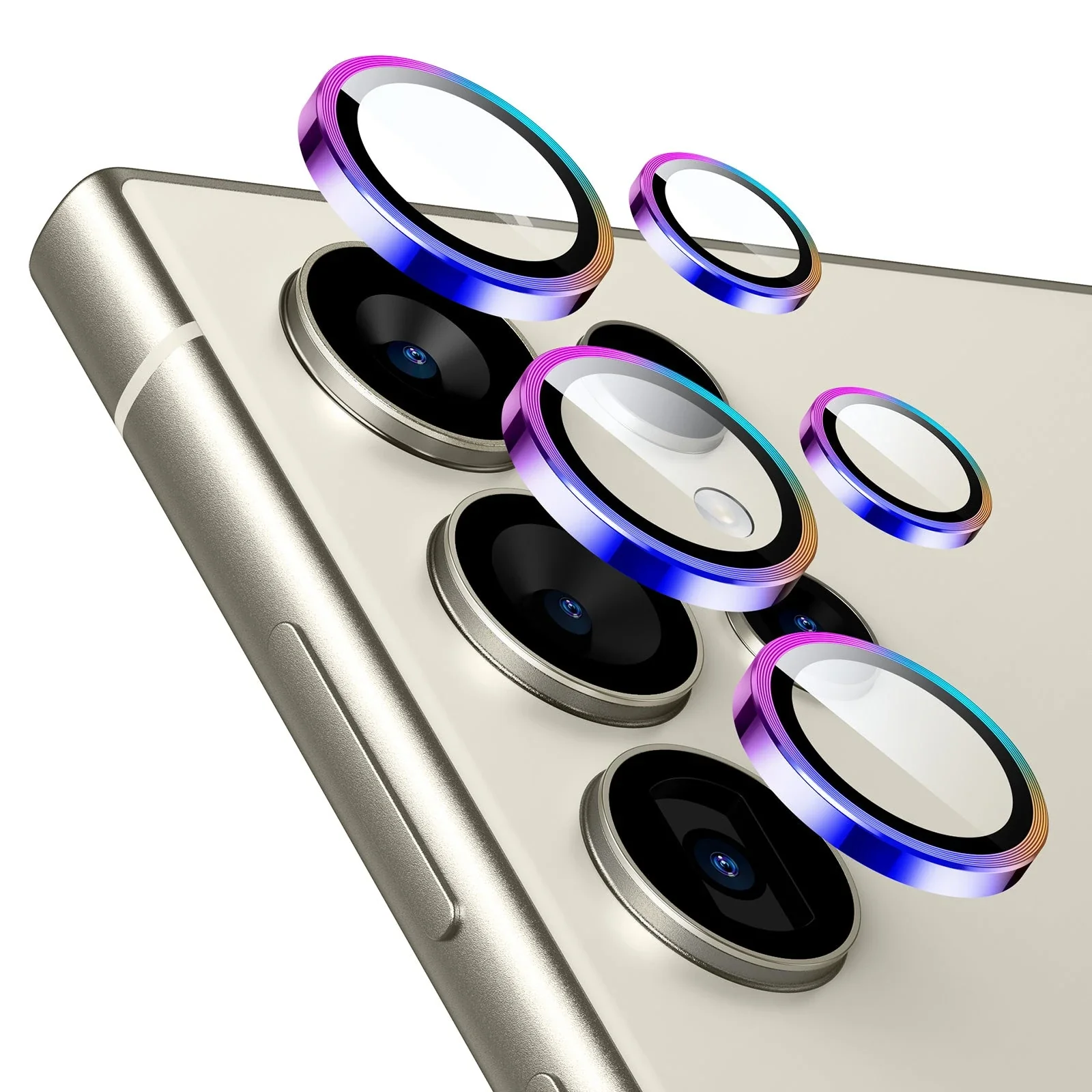 Galaxy S24 Ultra Armorite Camera Lens Protectors - Chromatic