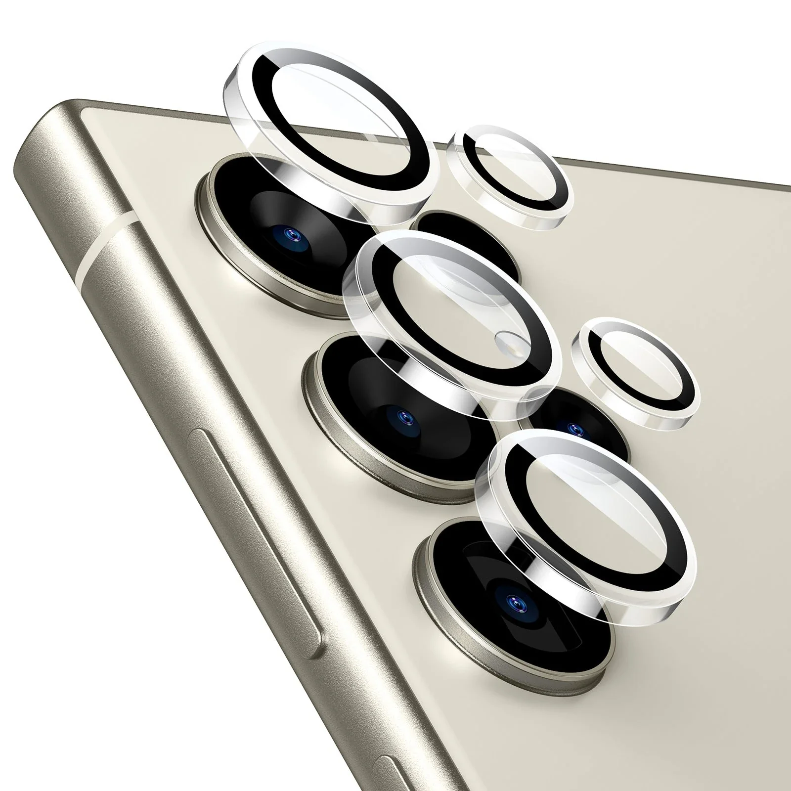 Galaxy S24 Ultra Armorite Camera Lens Protectors - Clear