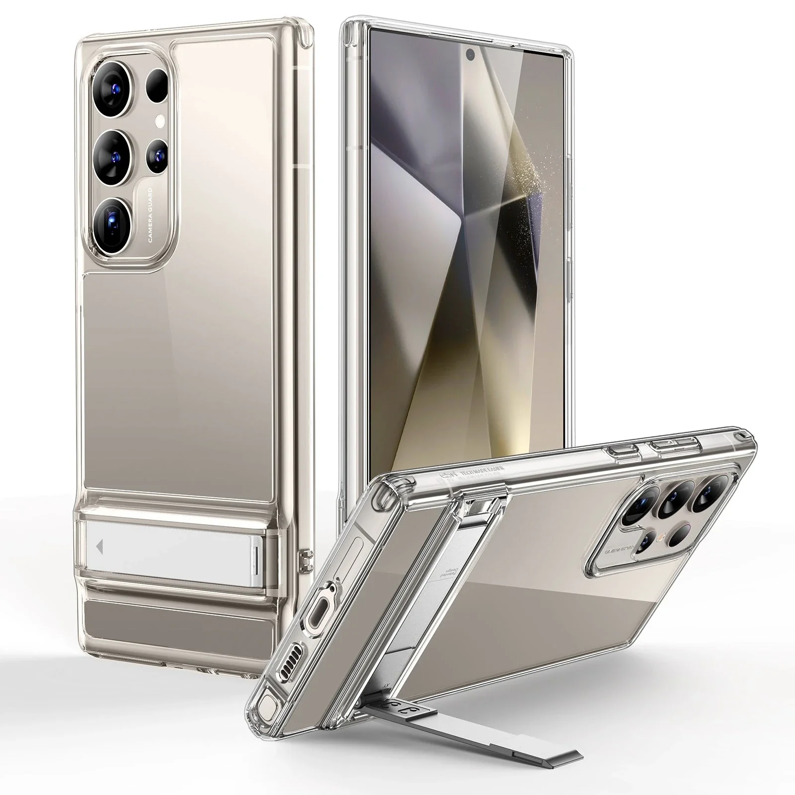 Galaxy S24 Ultra Boost Kickstand Case - Clear