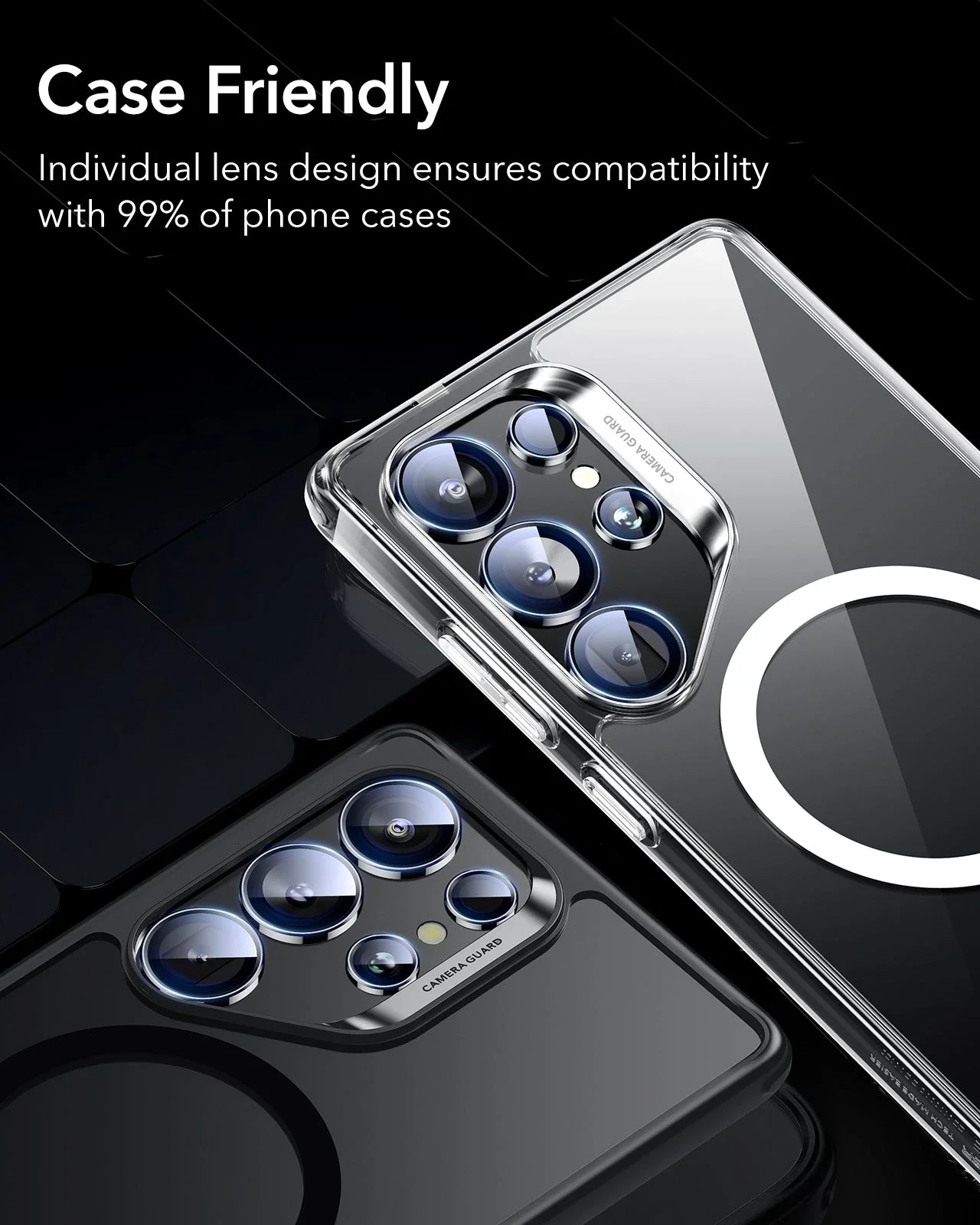 Galaxy S25 Ultra Armorite Camera Lens Protectors - Chromatic - Image 8