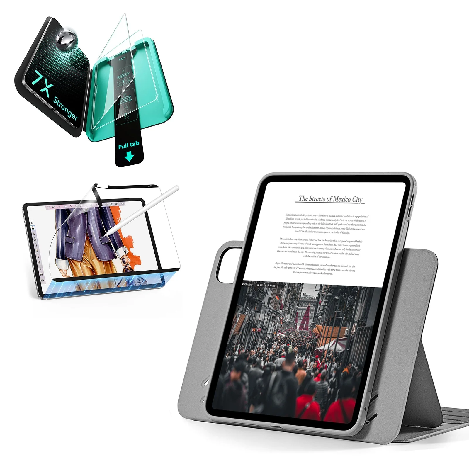 iPad Pro 11" (2025) Shift Transformation Bundle - Grey