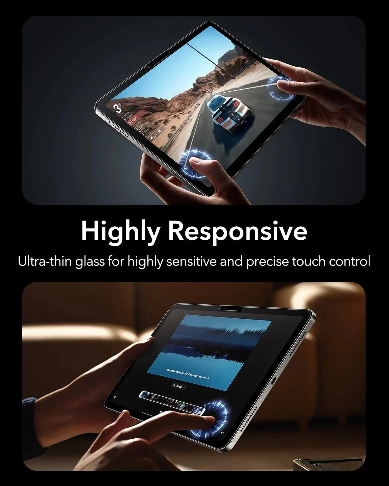iPad Air 11" (M4) 2026 UltraFit Armorite®  Screen Protector - 2 Pack - Image 8