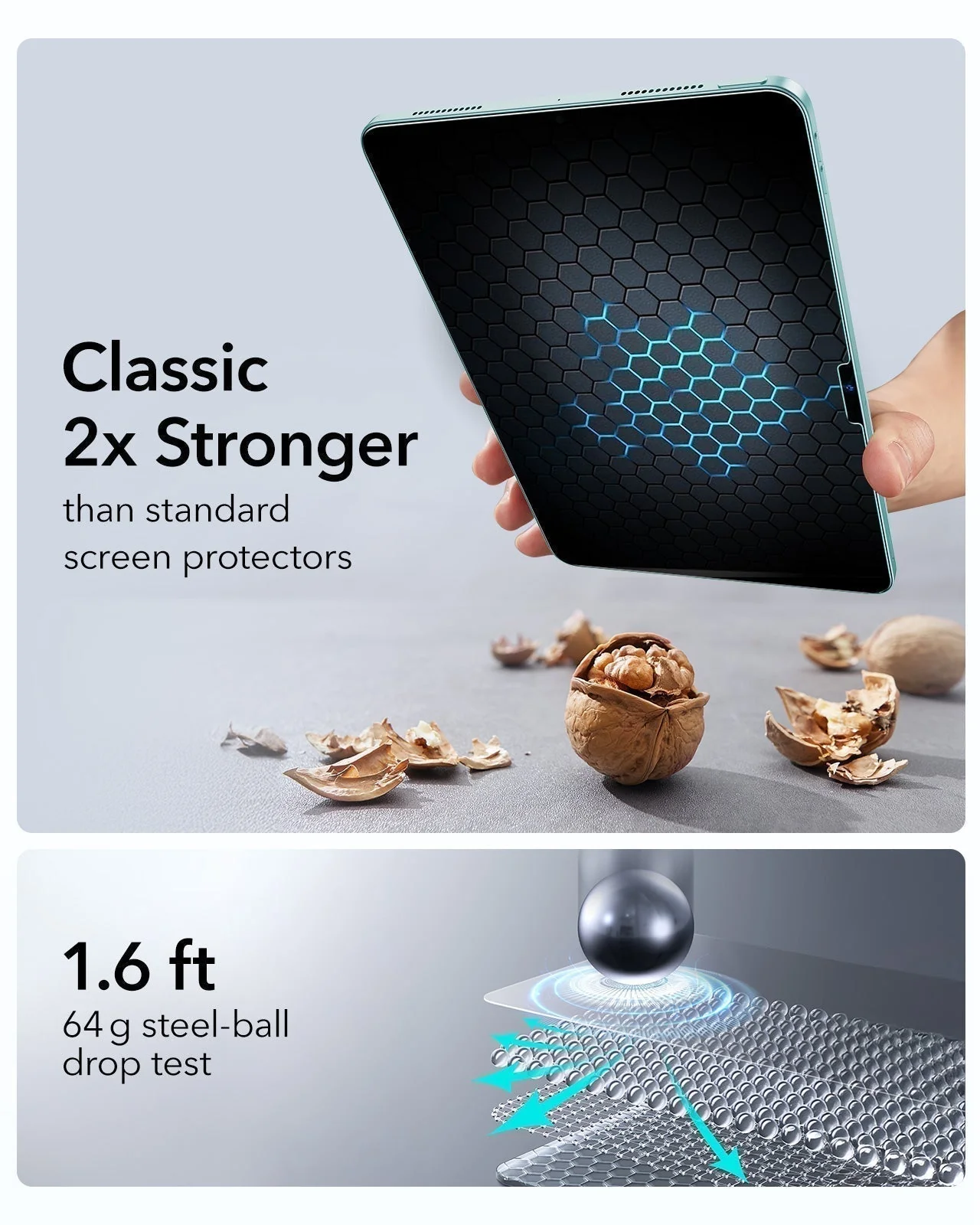 iPad Air 13” (2025) Rebound Magnetic Keyboard Case 360 Protection Bundle - US Layout-White - Image 15