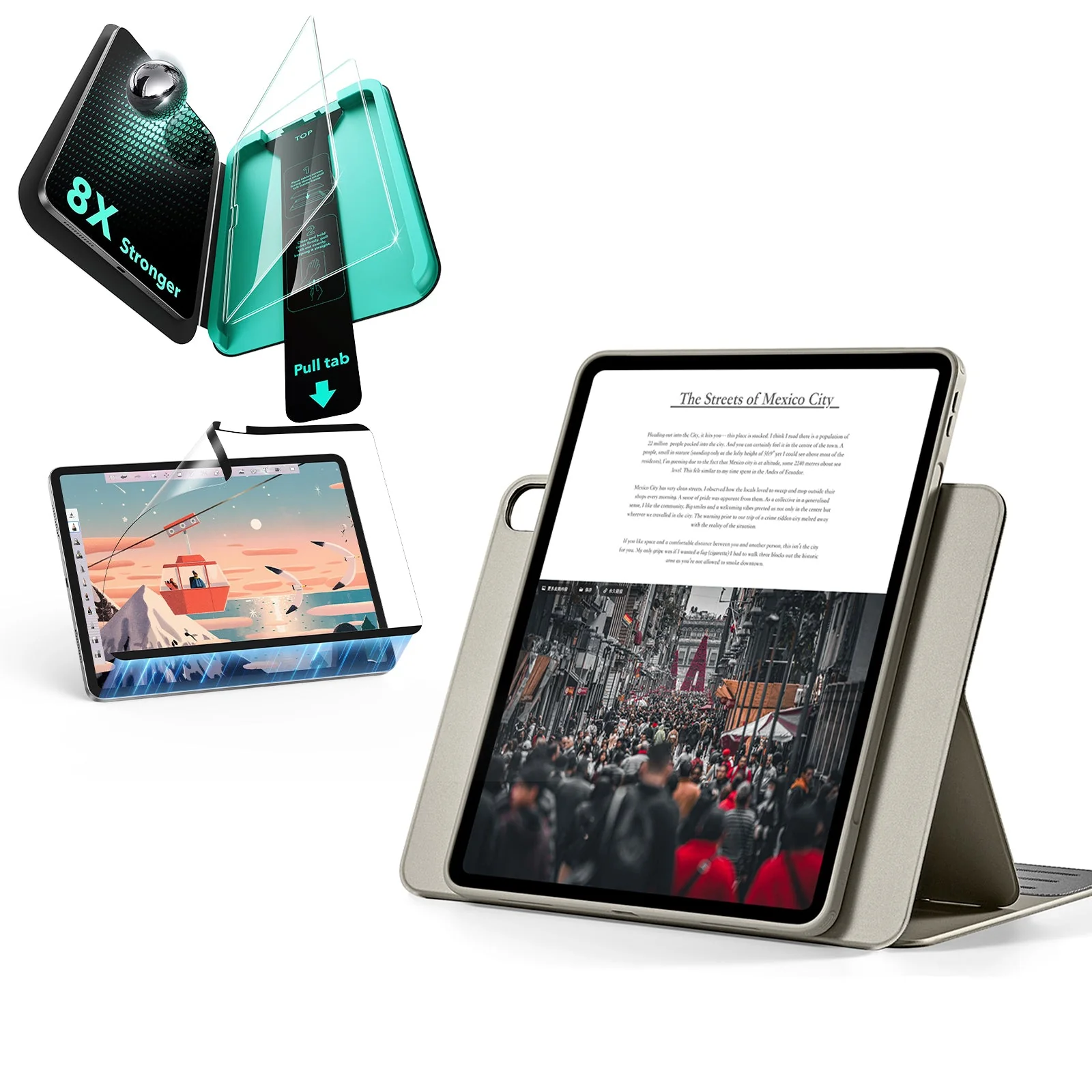 iPad Air 13″ (2025) Shift Transformation Bundle - Titanium