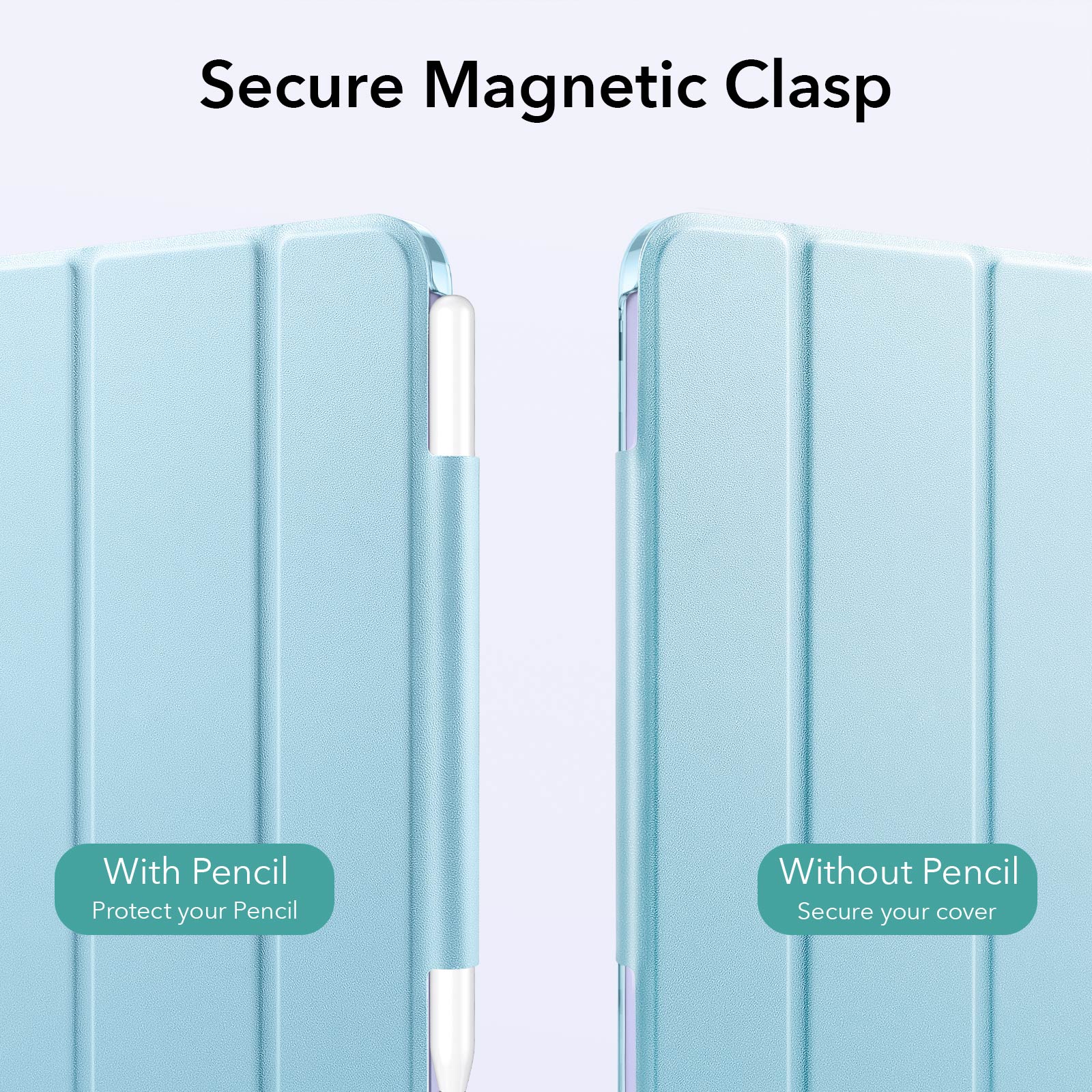 iPad mini 6 (2021) Ascend Trifold Case - Mint Green - Image 3