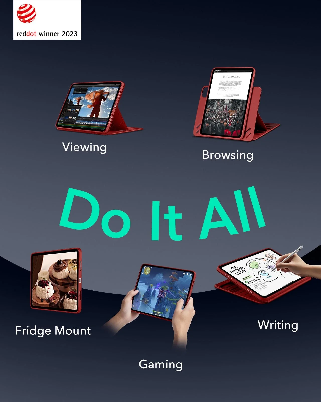 iPad Pro 11" (2024) Shift Transformation Bundle - Red - Image 4