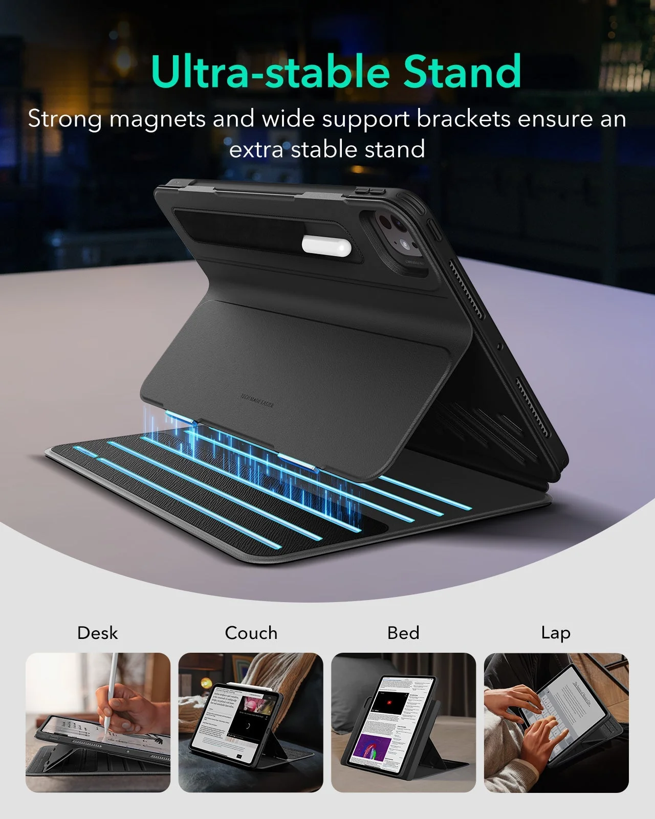 iPad Pro 13ʺ (2024) Shift Magnetic Case - Brown - Image 4