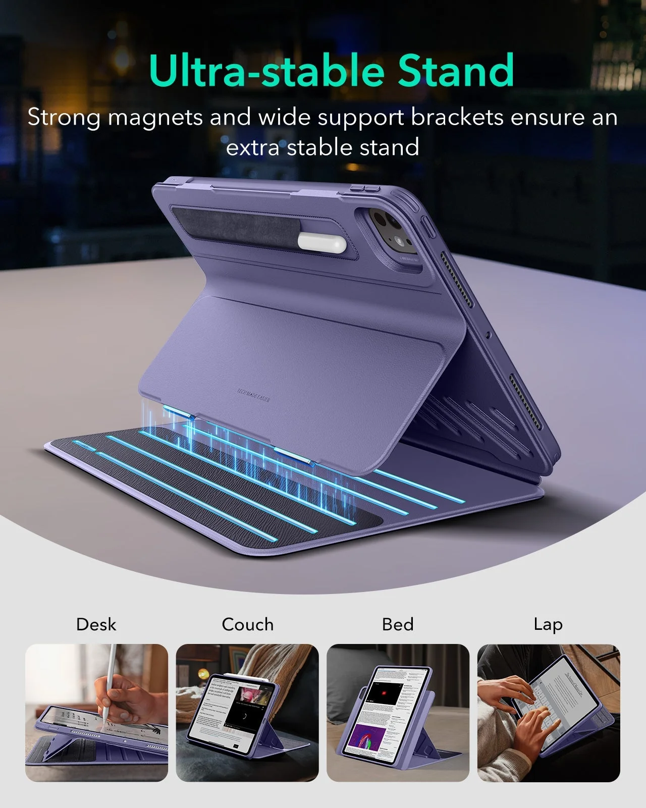 iPad Pro 13ʺ (2025) Shift Magnetic Case - Purple - Image 4