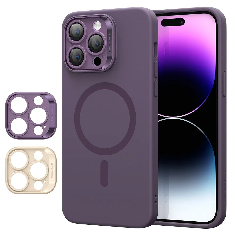 iPhone 14 Pro Max Cloud Soft Case (HaloLock) - Purple