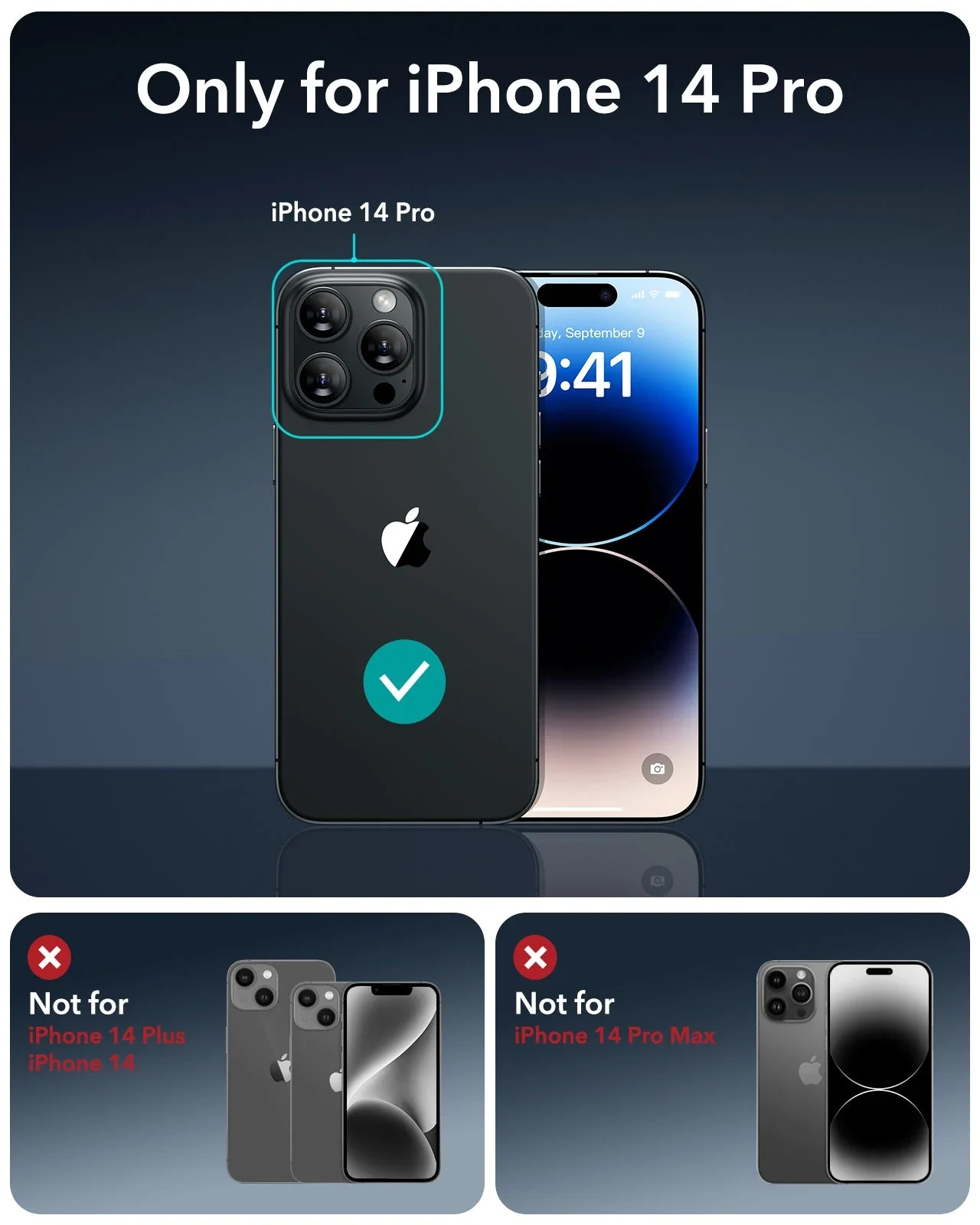 iPhone 14 Pro UltraFit Armorite Screen Protector - 3 Pack - Image 9