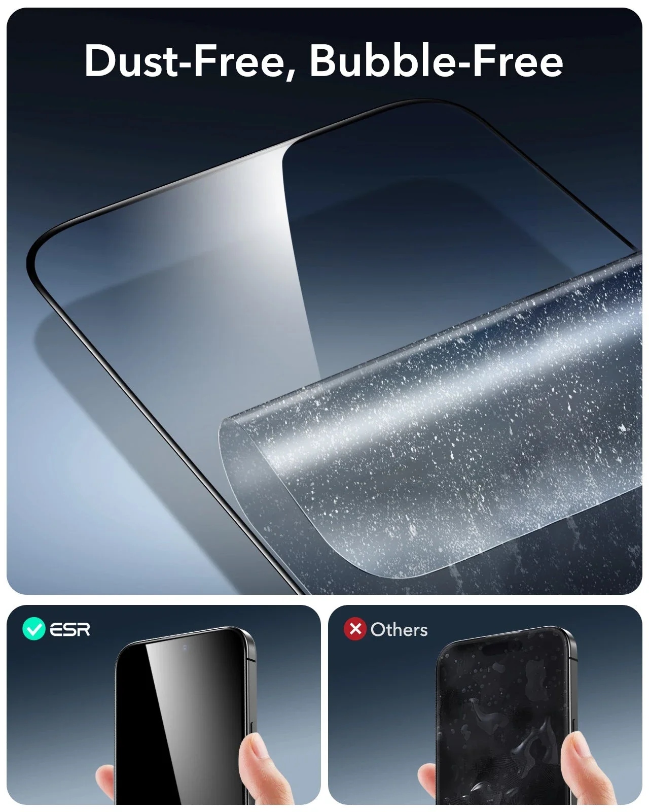 iPhone 15 Pro Max UltraFit Armorite Screen Protector - 3 Pack - Image 4