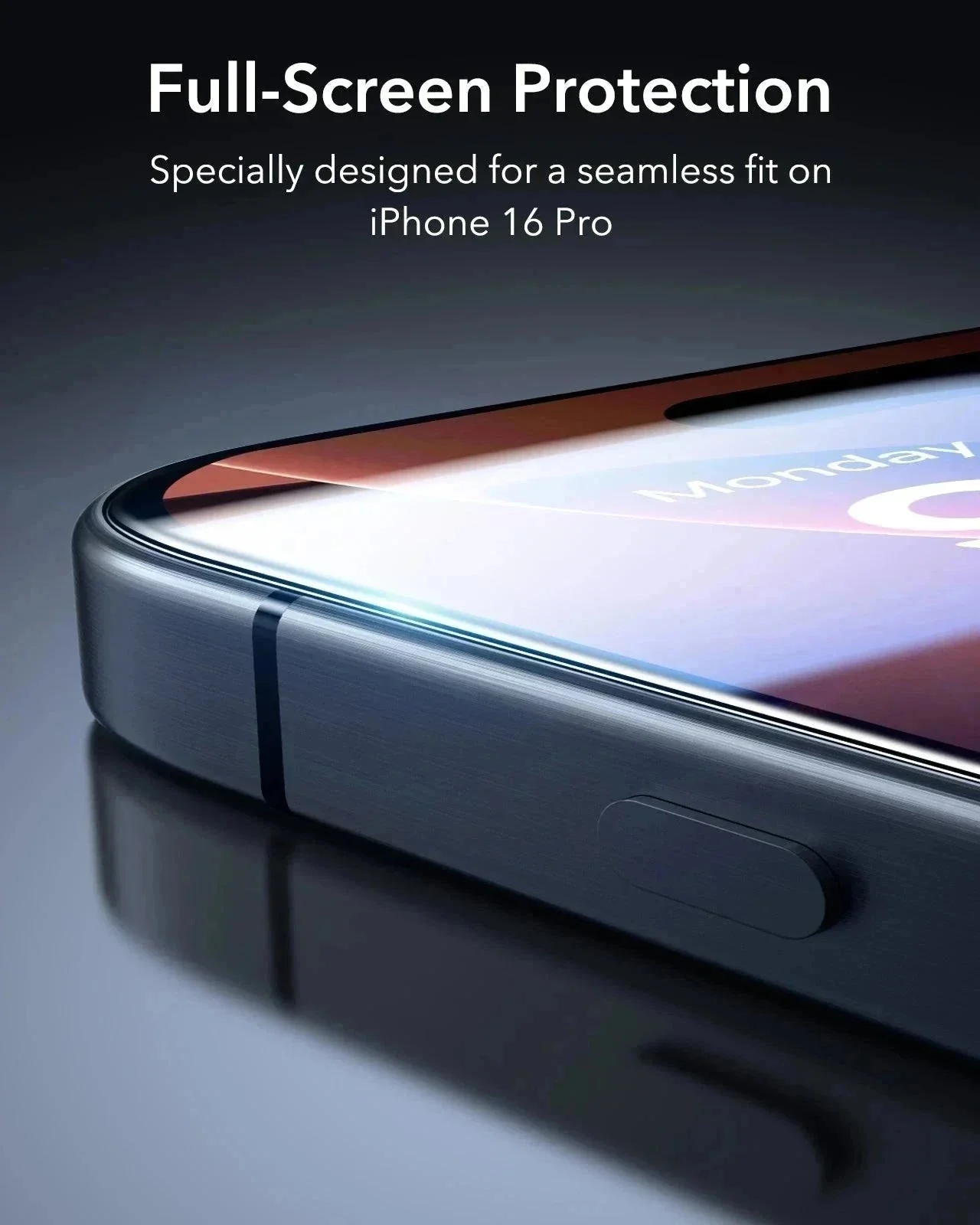 iPhone 16 Pro Max Classic Hybrid Magnetic Case (Camera Control) & Screen Protection Bundle - Clear - Image 13
