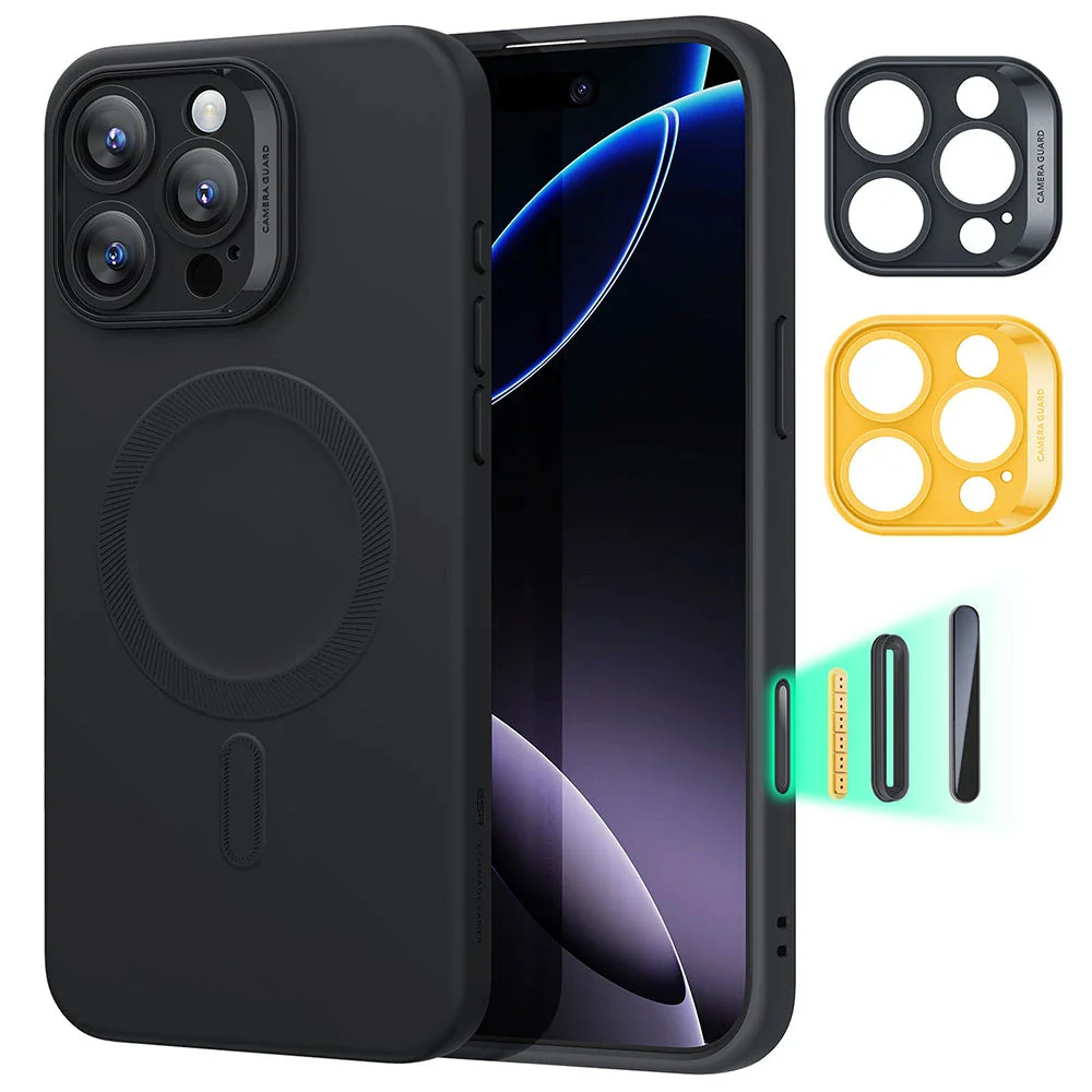 iPhone 16 Pro Max Cloud Soft Magnetic Case (Camera Control) - Black