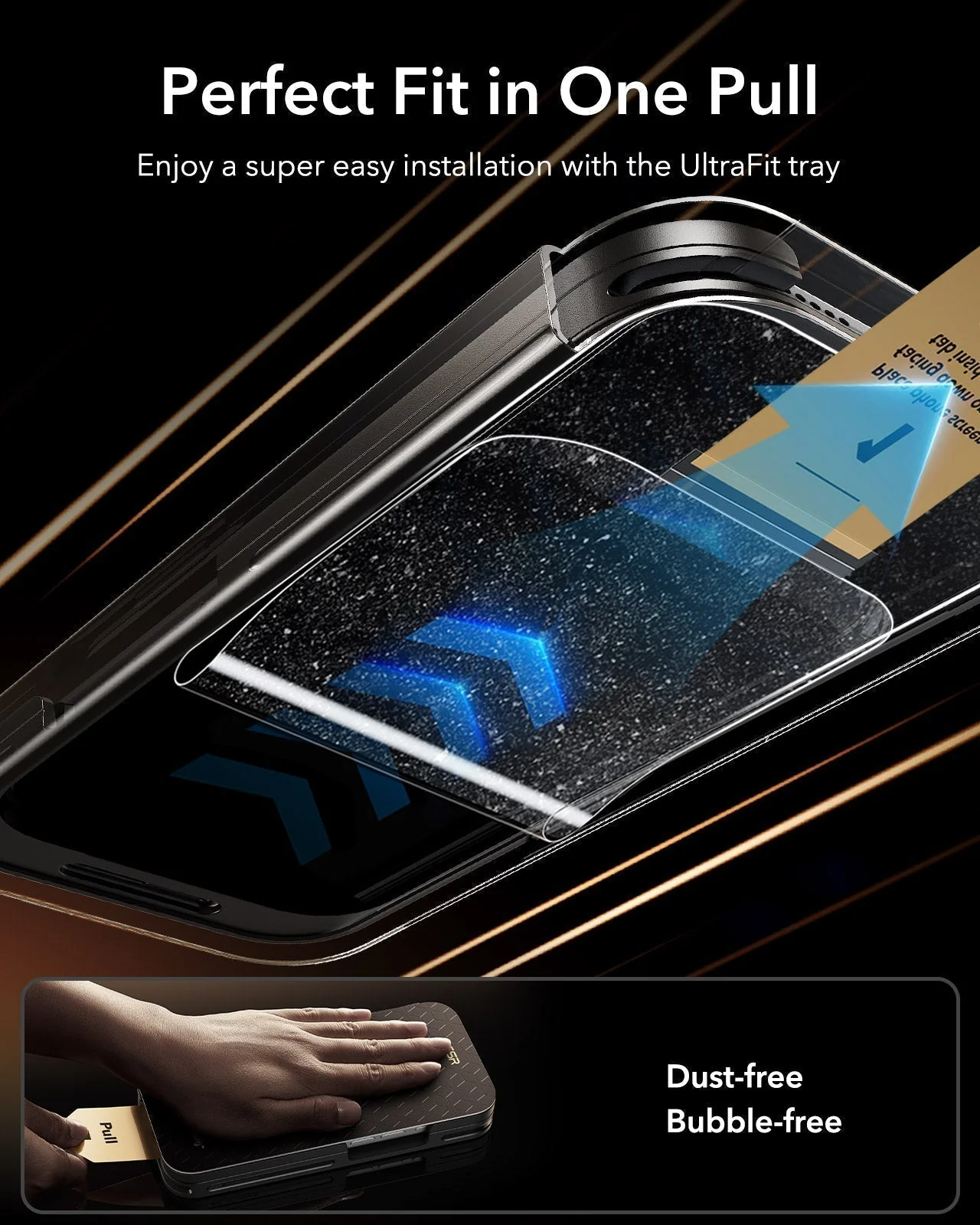 iPhone 17 UltraFit Armorite® Pro Privacy Screen Protector - 3 Pack - Image 6