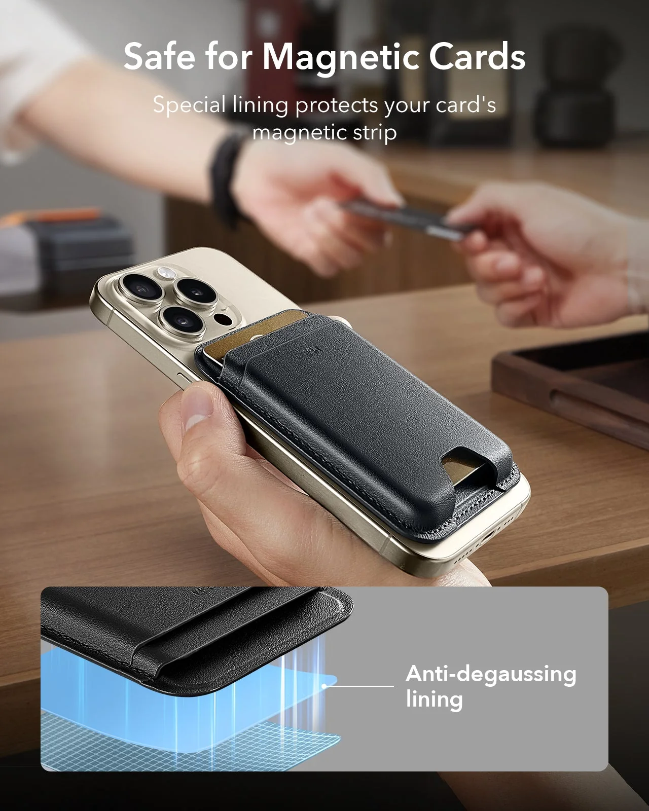Magnetic Wallet Boost (HaloLock) - Dark Blue - Image 7