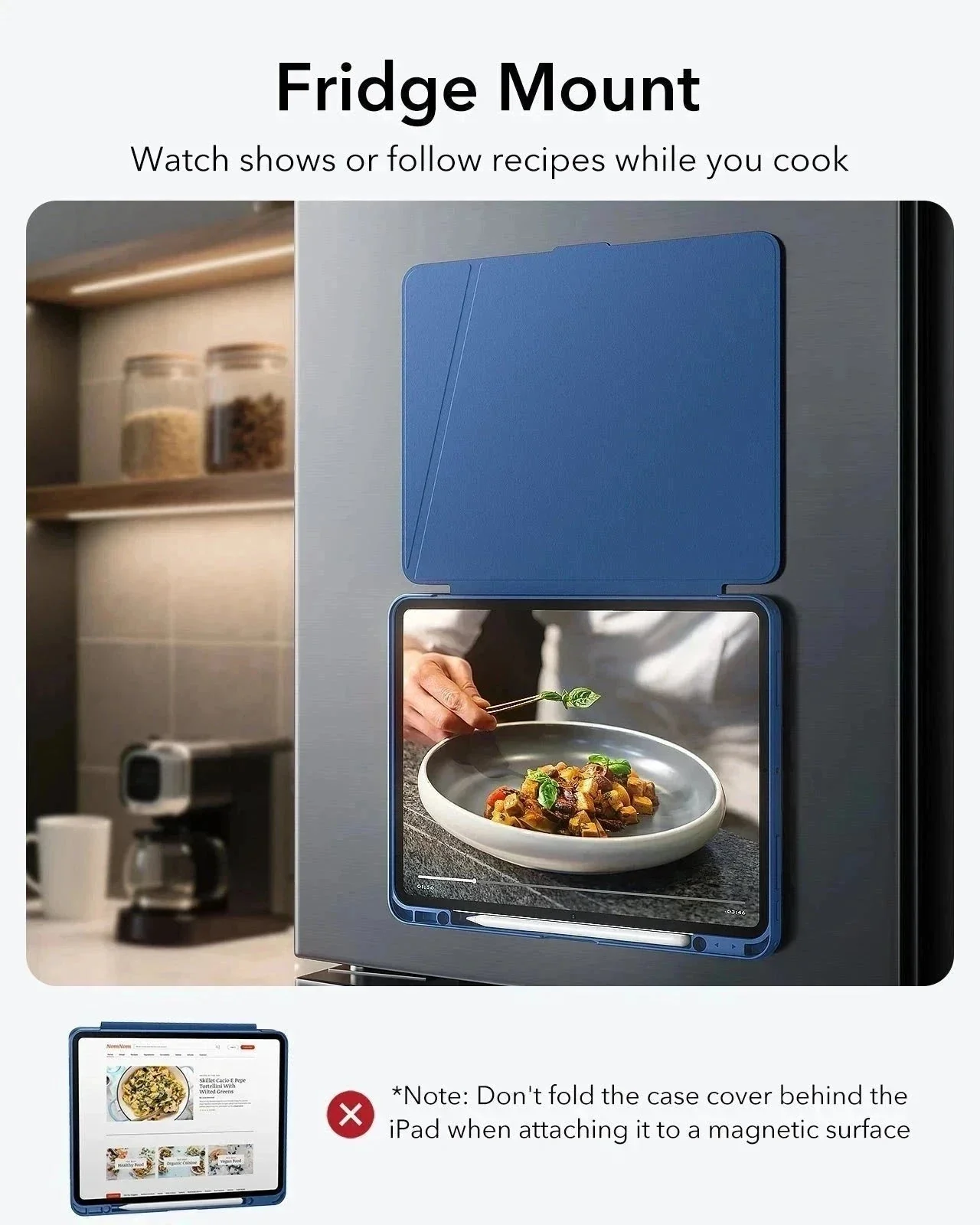 iPad Pro 11ʺ (2025) Flip Transformation Bundle - Navy Blue - Image 7
