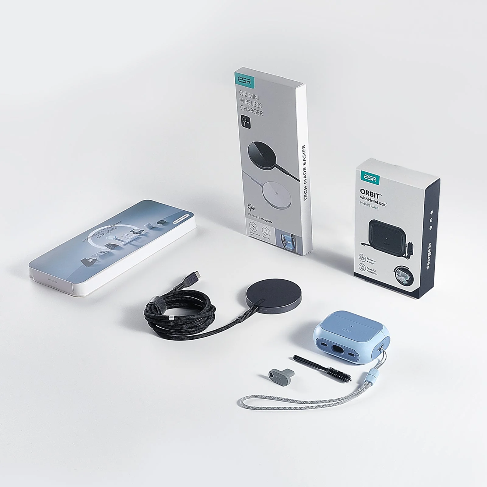 Orbit Hybrid Snap-and-Charge Bundle for AirPods Pro (2023/2022/2019) - Purple - Image 2