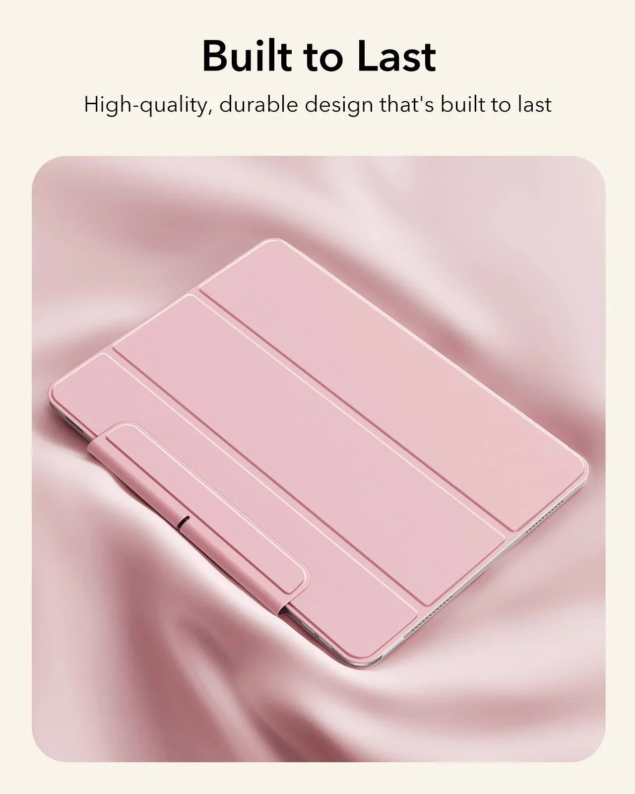 iPad Air 13" (M4) 2026 Rebound Magnetic Case - Pink - Image 7