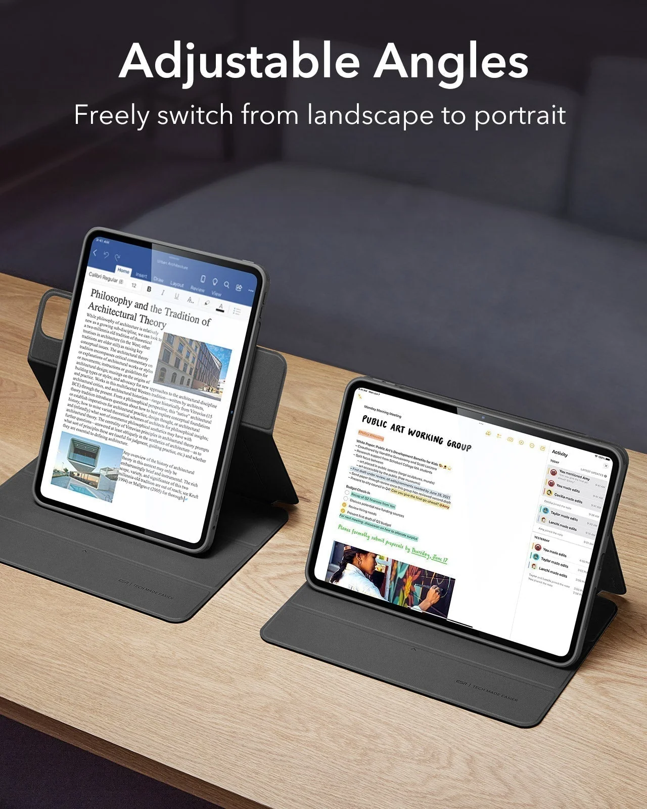 iPad Pro 11ʺ (2024) Rebound Transformation Bundle - Grey - Image 6