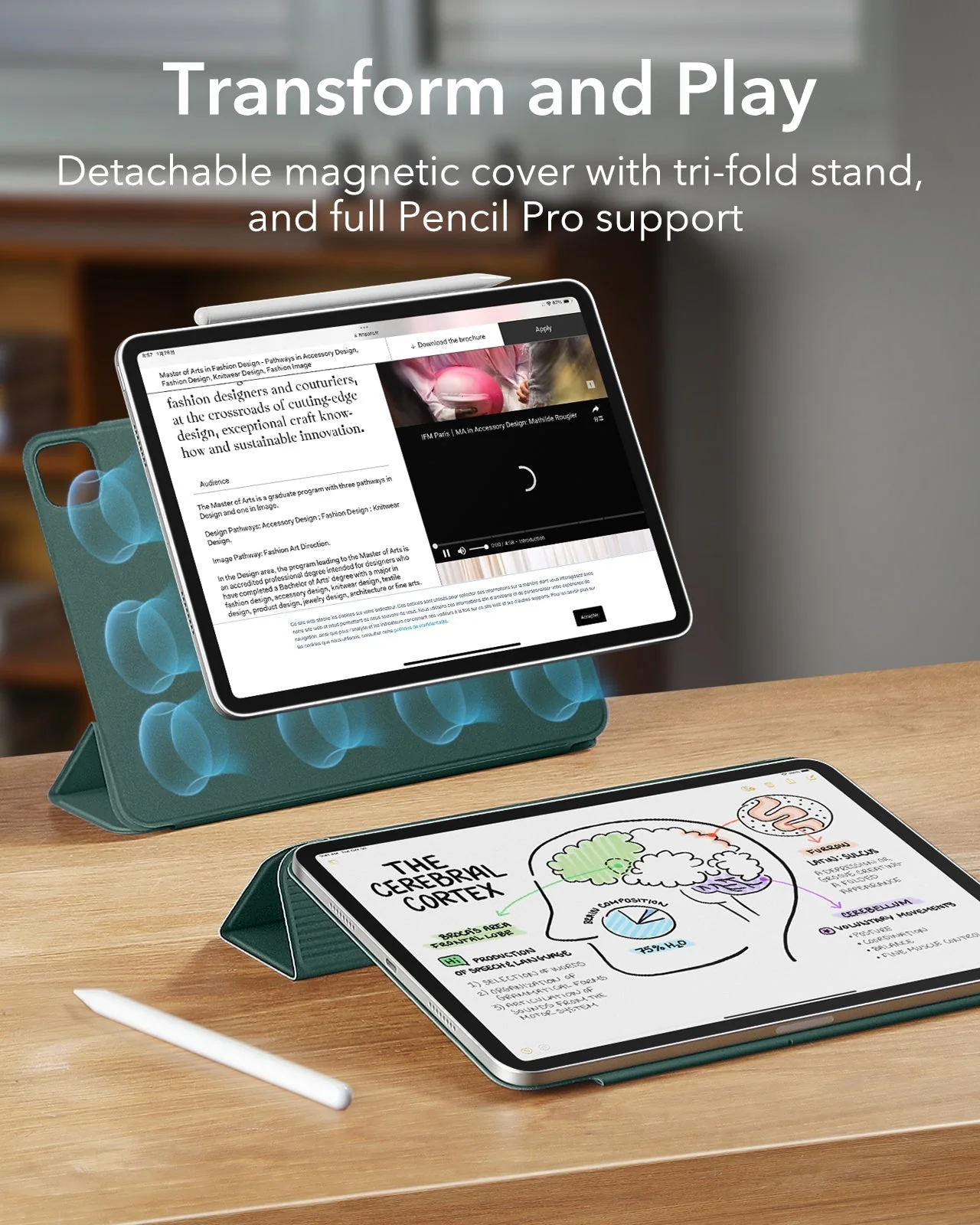 iPad Pro 11ʺ (2025) Rebound Protection Bundle - Forest Green - Image 3