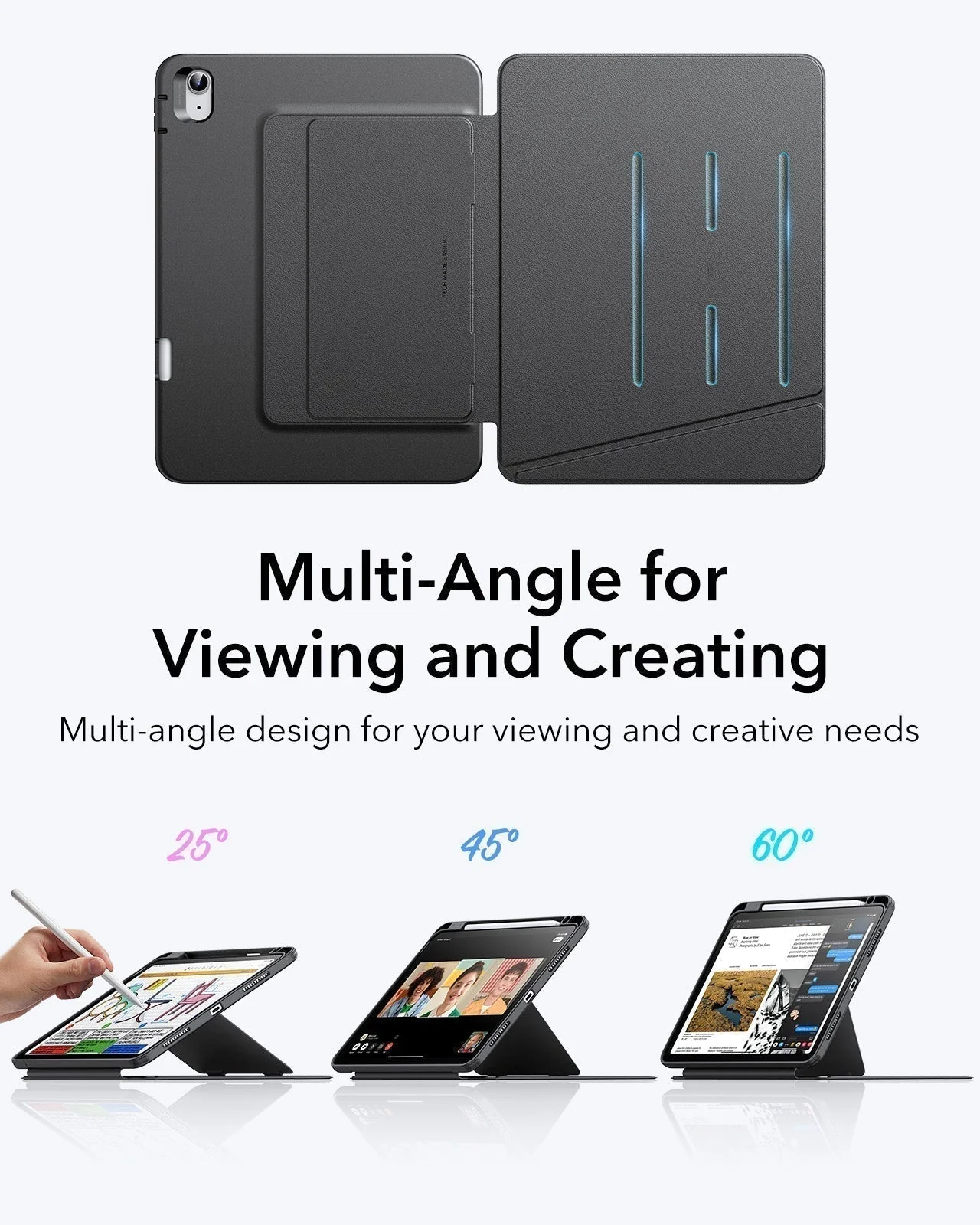 iPad Air 11" (2025) Flip Transformation Bundle - Black - Image 5
