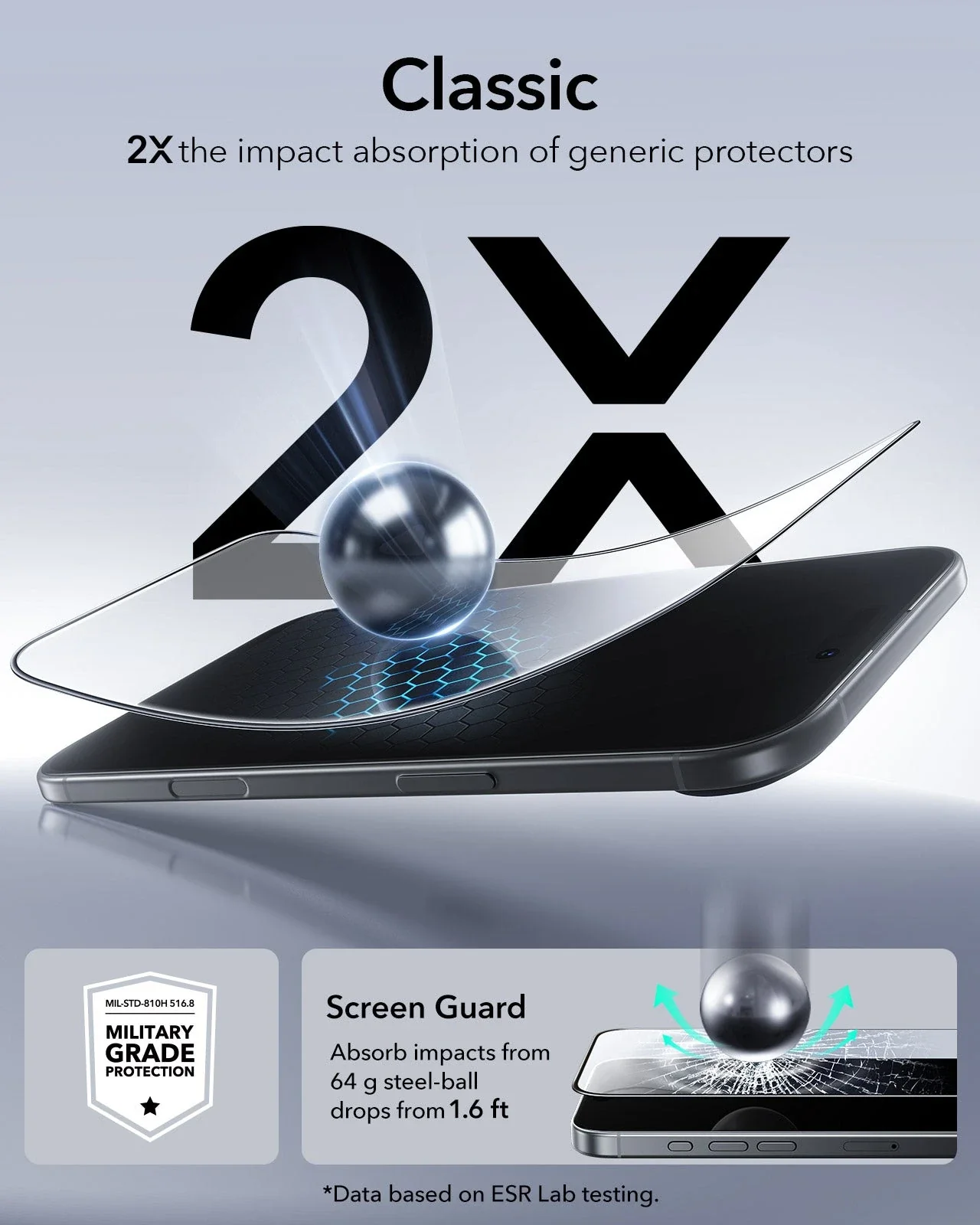 iPhone Air UltraFit Classic Screen Protector - 3 Pack - Image 5