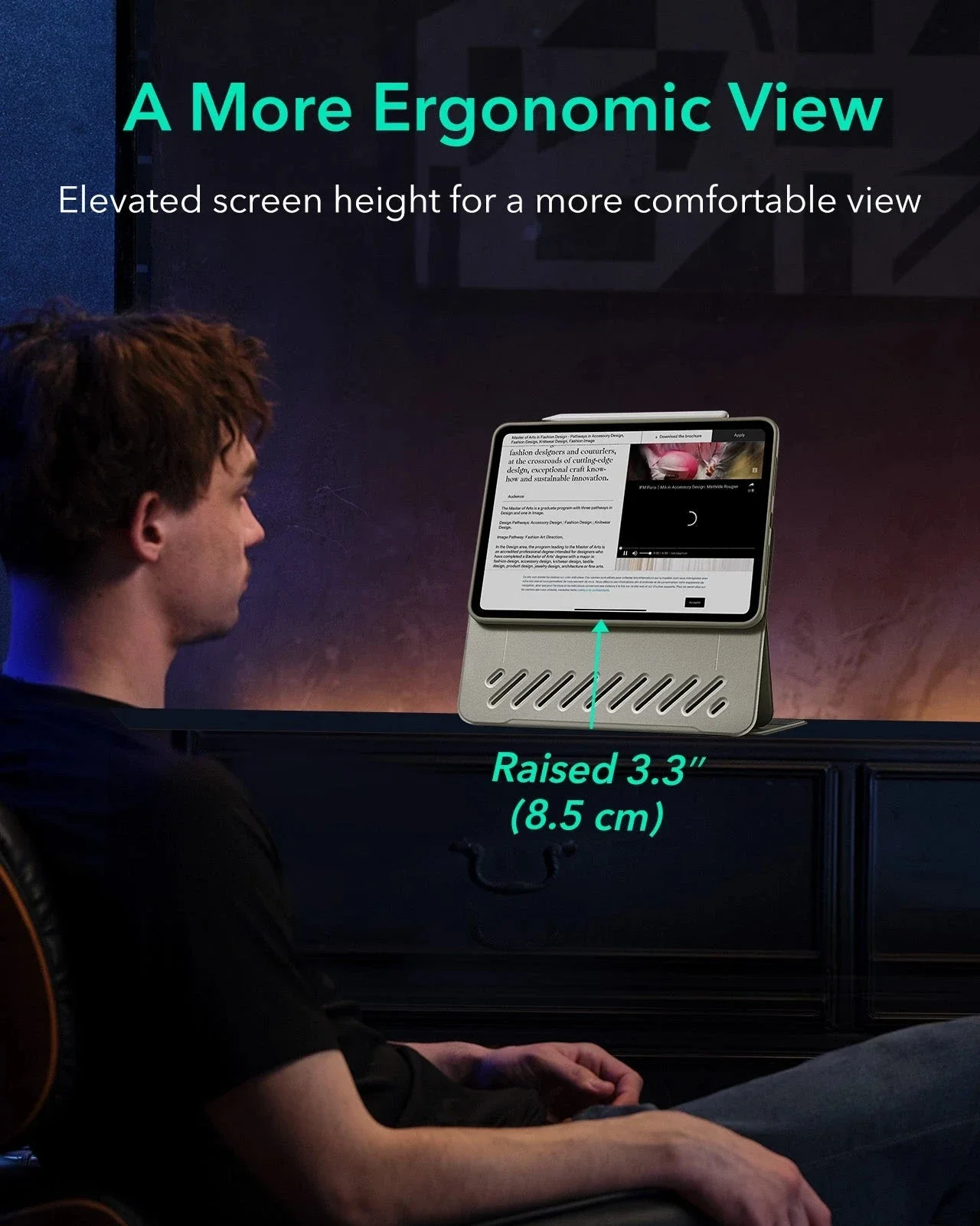 iPad Pro 11ʺ (2025) Shift Transformation with Digital Pencil Bundle - Titanium - Image 4