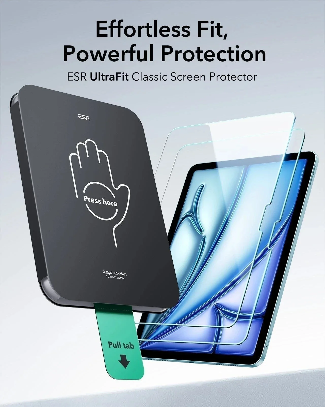 iPad Air 11" (M4) 2026 Bundle Rebound Magnetic Keyboard Case 360 & Screen Protectors-US-Layout-Purple - Image 3